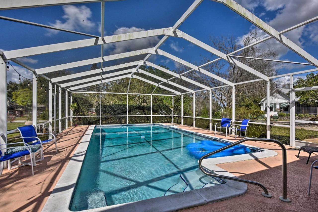 Cottage With Private Pool - Walk To Lake Wales! エクステリア 写真